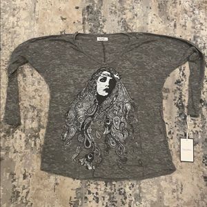 Lauren Moshi Mona Gypsy Girl Tee NWT